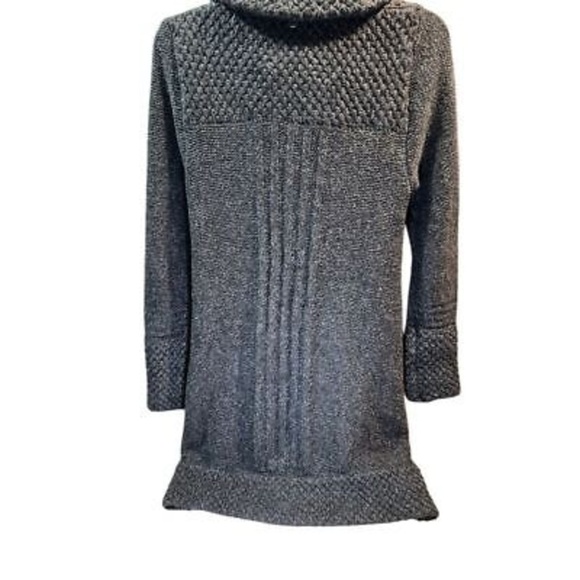 Prana Women's XS Gray Coatigan Overcoat with Pockets Button Closure Cardigan - Picture 7 of 9